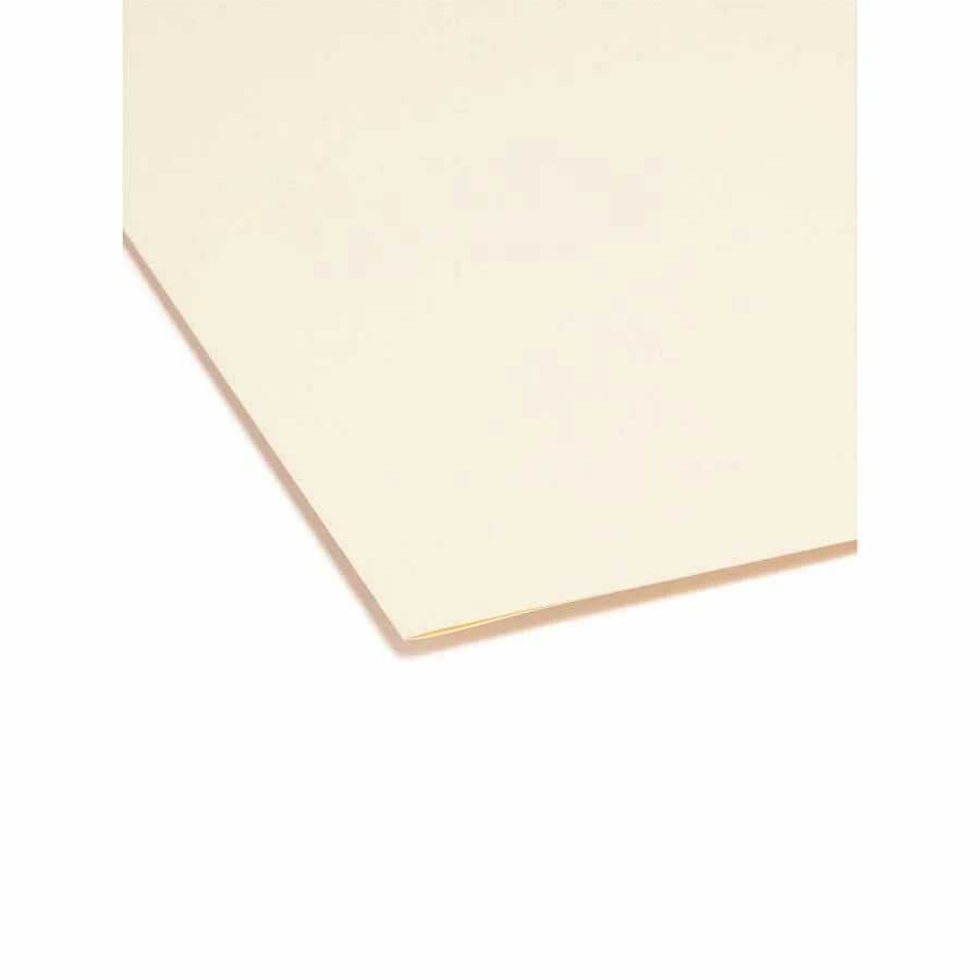 Smead Recycled Top Tab File Folders - Assorted Position - 100/Box