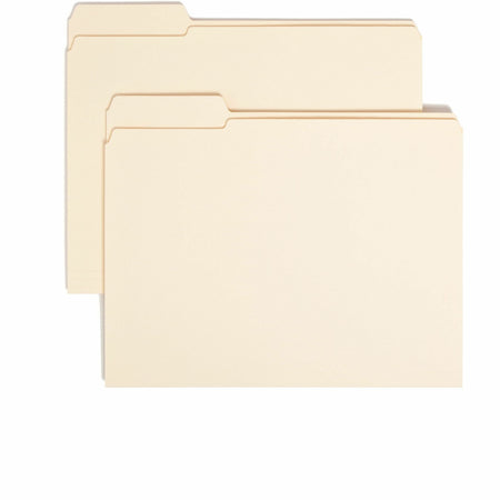Smead Recycled Top Tab File Folders - Durable Manila - 100/Box