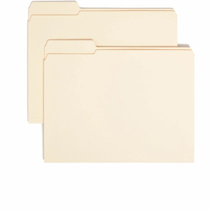 Smead Recycled Top Tab File Folders - Durable Manila - 100/Box