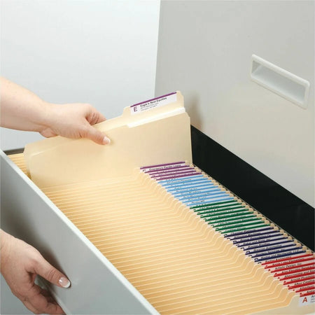 Smead Recycled Top Tab File Folders - Durable Manila - 100/Box