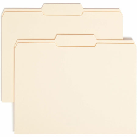 Smead Recycled Top Tab File Folders - Durable Manila - 100/Box