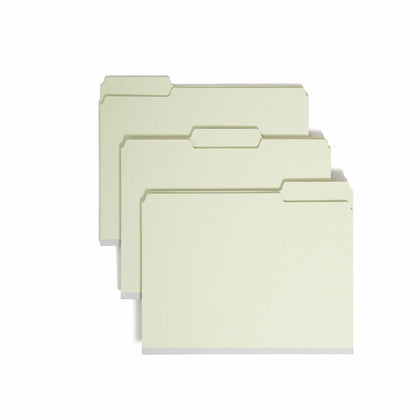 Smead Recycled Top Tab File Folders - Heavy Duty 1’’ Expansion - 25/Box - Expanding Files