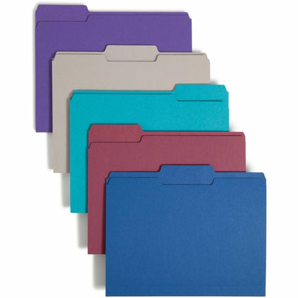 Smead Recycled Top Tab File Folders - Letter Size - 100/Box