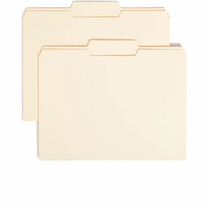 Smead Recycled Top Tab File Folders - Letter Size - 100/Box