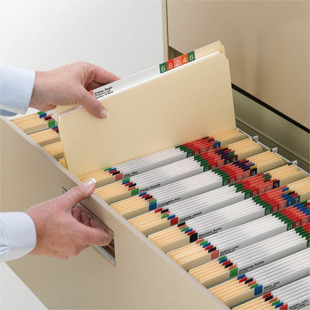Smead Recycled Top Tab File Folders - Letter Size - 100/Box