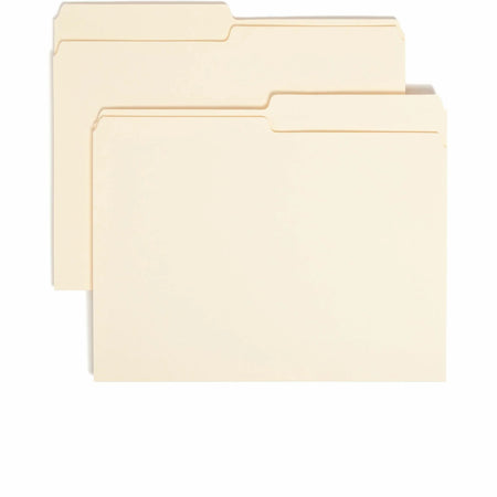 Smead Recycled Top Tab File Folders - Letter Size - Assorted Position