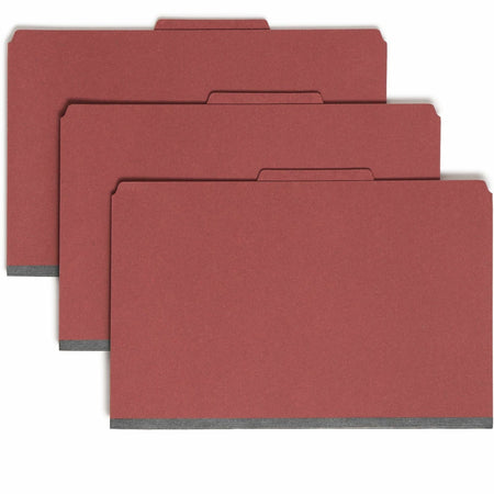 Smead SafeSHIELD 2/5 Tab Cut Legal Recycled Classification Folder - 2000