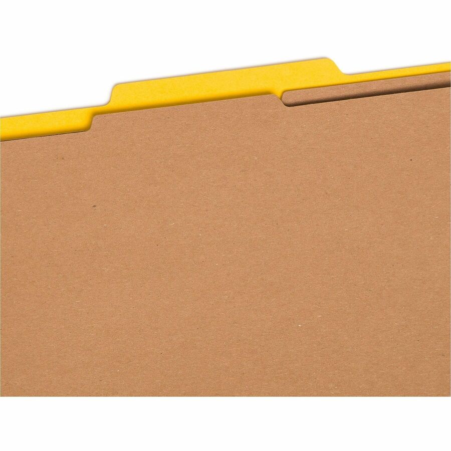Smead SafeSHIELD 2/5 Tab Cut Legal Recycled Classification Folder - Alternate-Image2