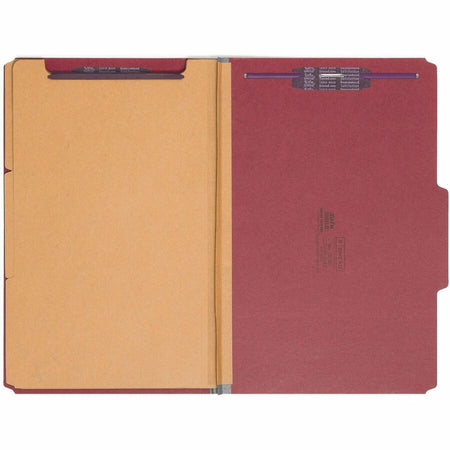 Smead SafeSHIELD 2/5 Tab Cut Legal Recycled Classification Folder - Alternate-Image1