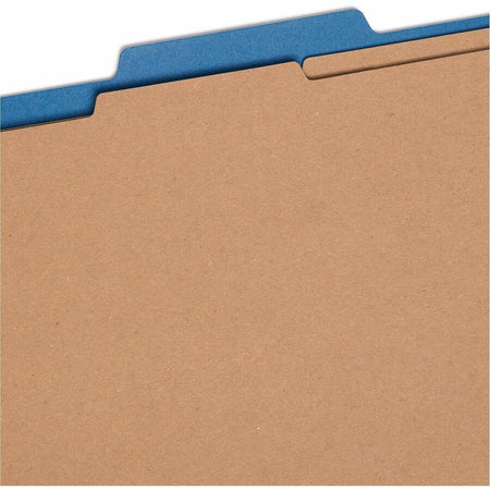 Smead SafeSHIELD 2/5 Tab Cut Legal Recycled Classification Folder - Top