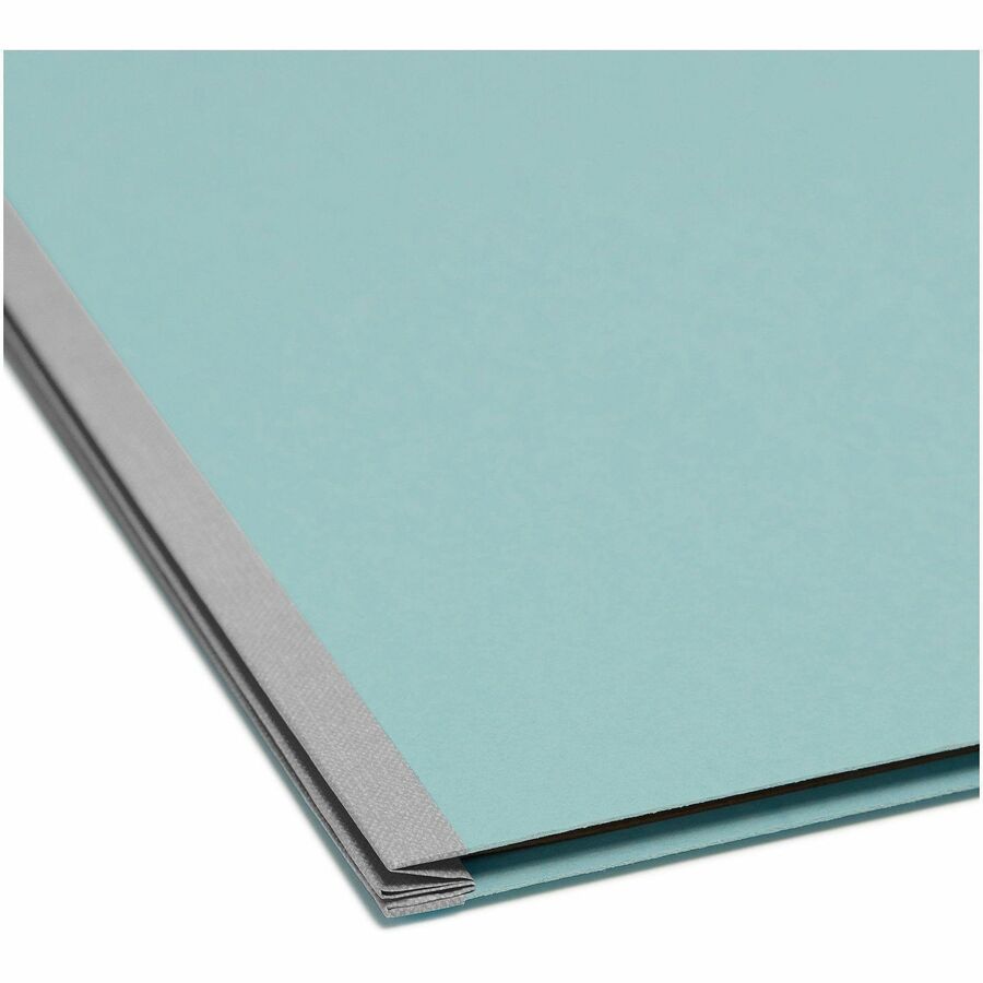 Smead SafeSHIELD 2/5 Tab Cut Legal Recycled Classification Folder - Bottom