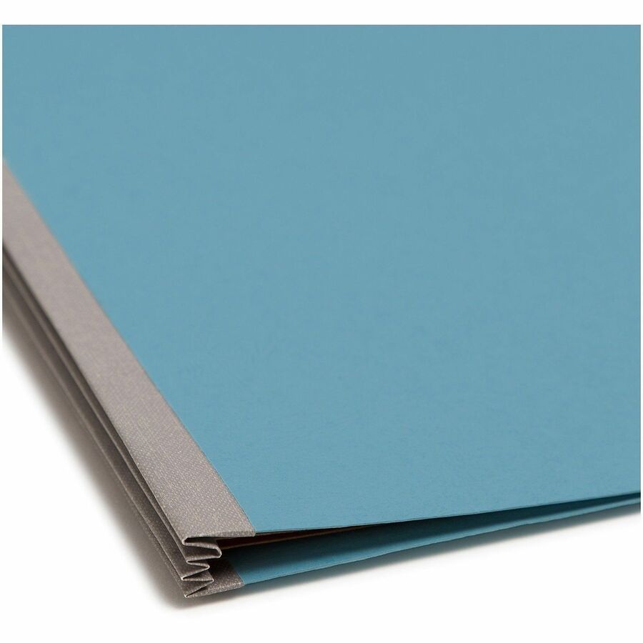 Smead SafeSHIELD 2/5 Tab Cut Legal Recycled Classification Folder - Bottom