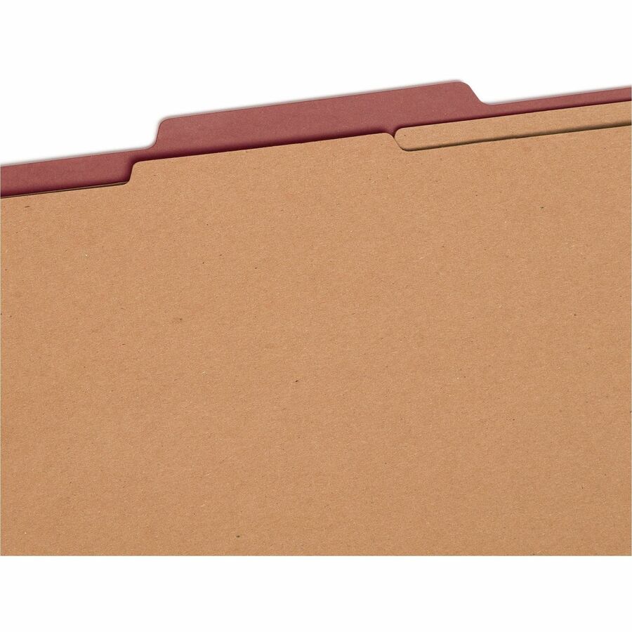 Smead SafeSHIELD 2/5 Tab Cut Legal Recycled Classification Folder - Alternate-Image1