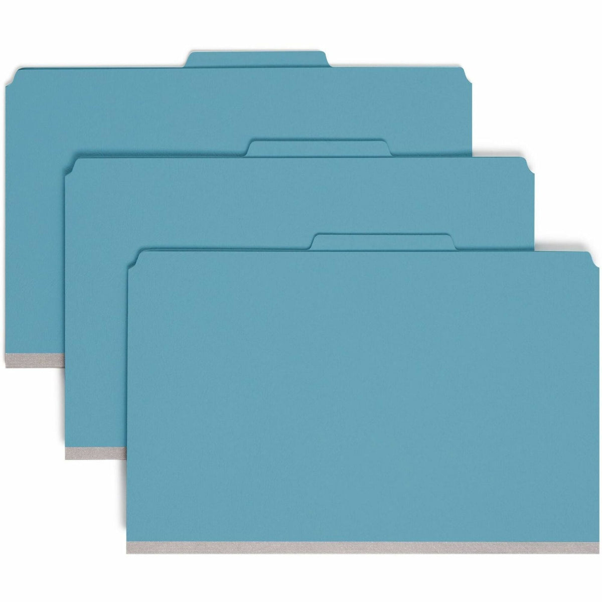 Smead SafeSHIELD 2/5 Tab Cut Legal Recycled Classification Folder - 2000
