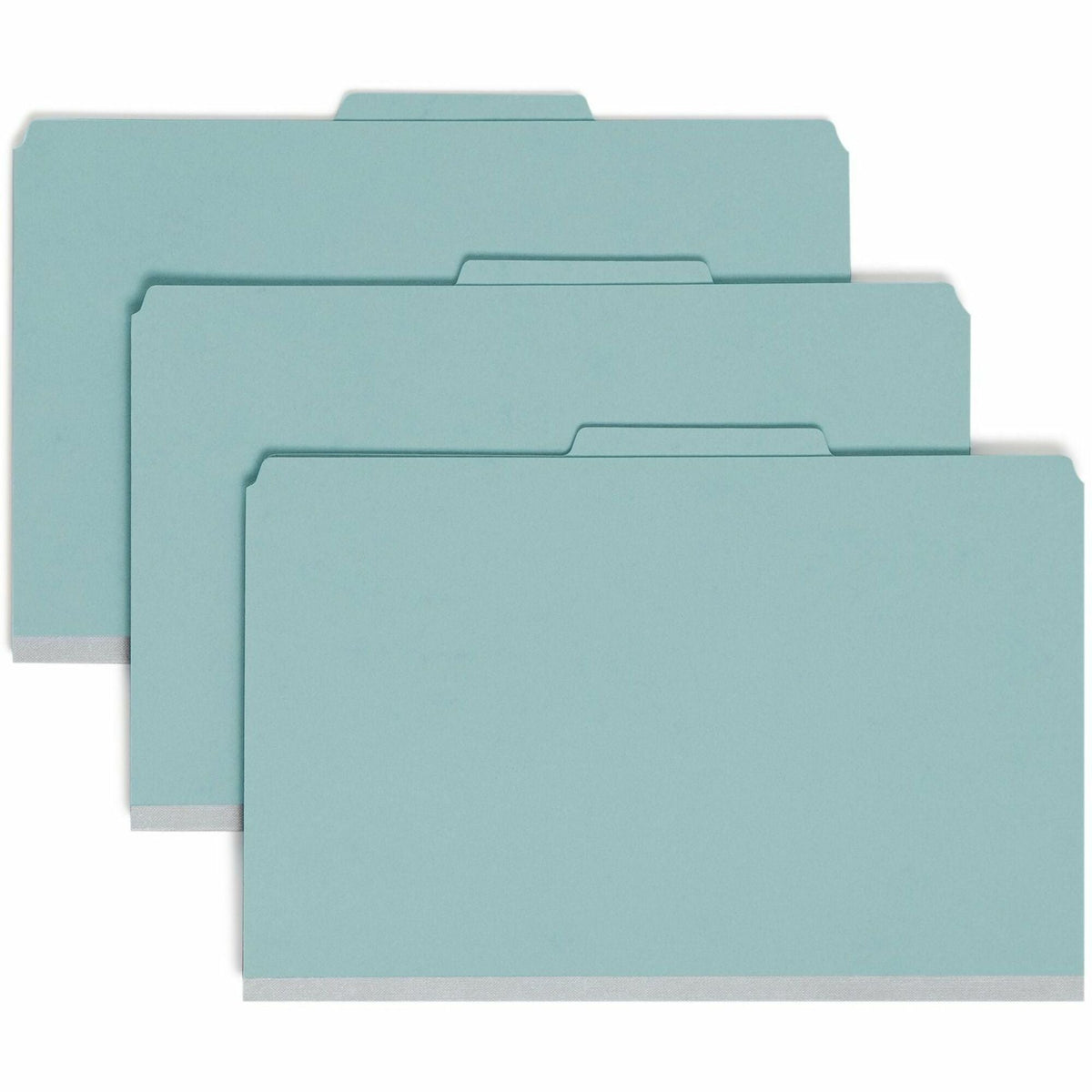 Smead SafeSHIELD 2/5 Tab Cut Legal Recycled Classification Folder - 2000
