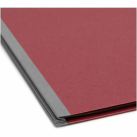 Smead SafeSHIELD 2/5 Tab Cut Legal Recycled Classification Folder - Bottom
