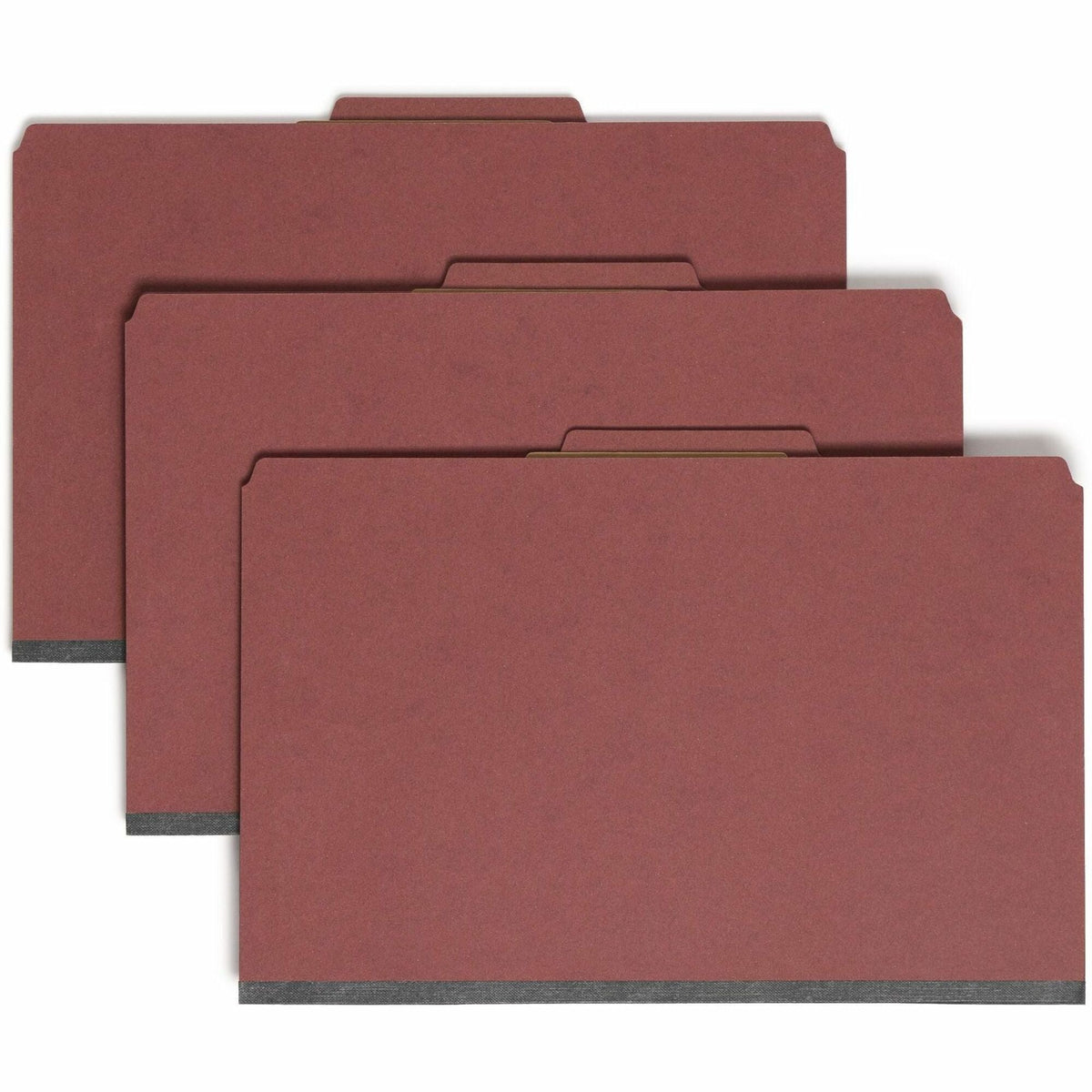 Smead SafeSHIELD 2/5 Tab Cut Legal Recycled Classification Folder - 2000