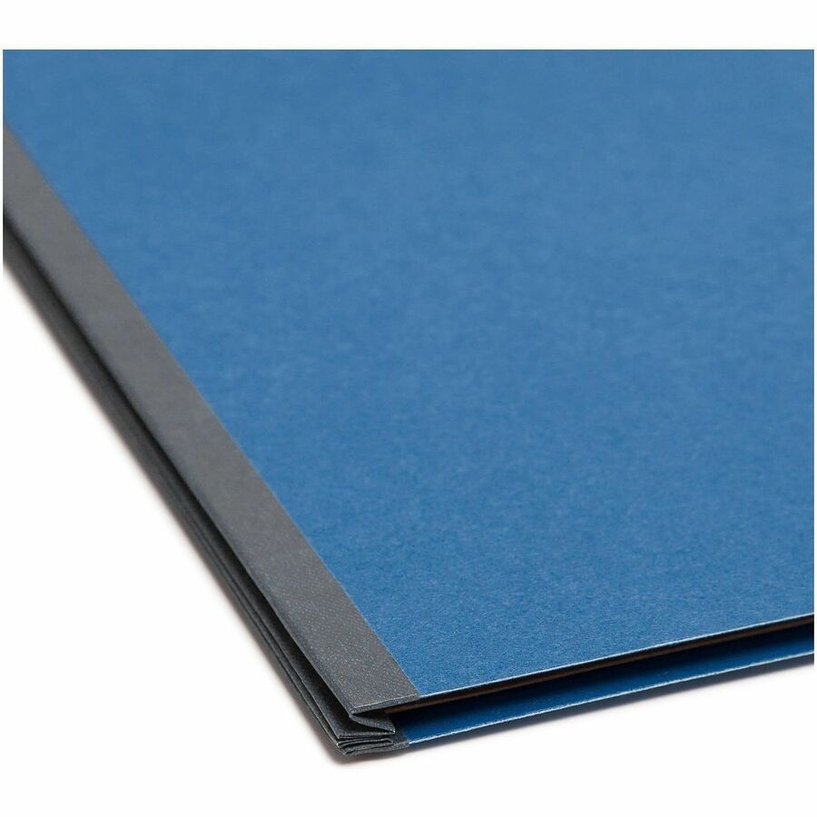 Smead SafeSHIELD 2/5 Tab Cut Legal Recycled Classification Folder - Bottom