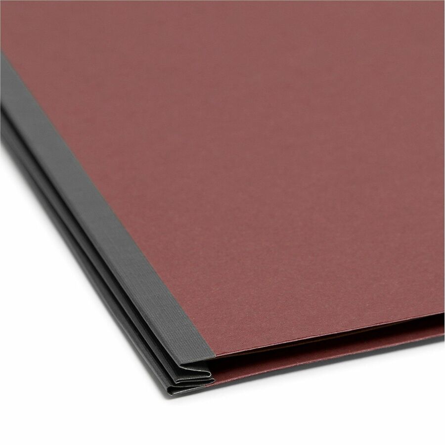 Smead SafeSHIELD 2/5 Tab Cut Letter Recycled Classification Folder - Bottom