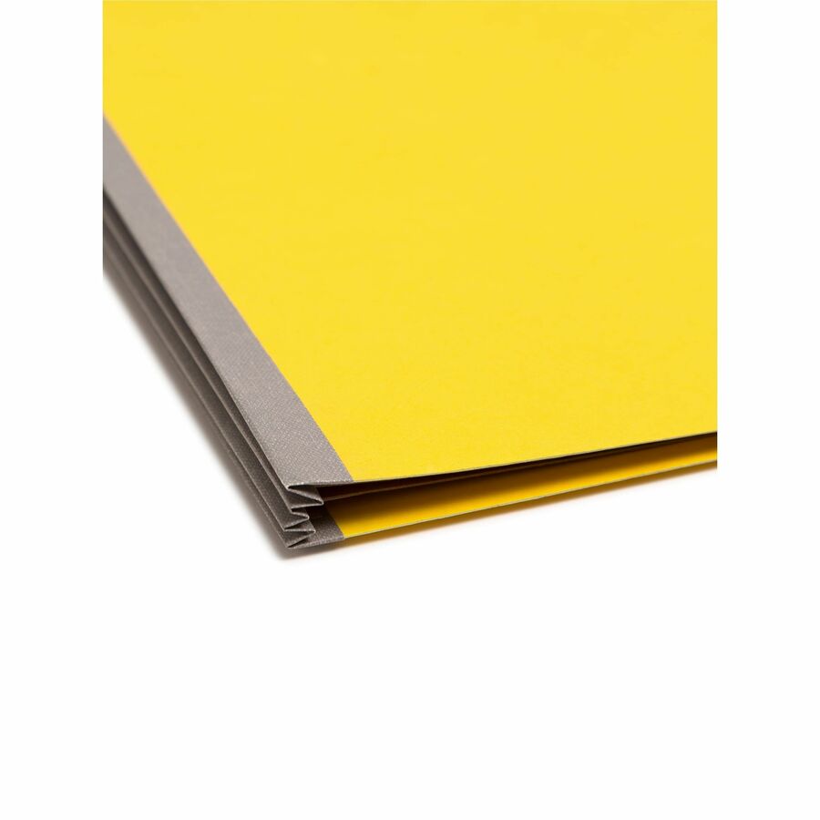 Smead SafeSHIELD 2/5 Tab Cut Letter Recycled Classification Folder - Alternate-Image2