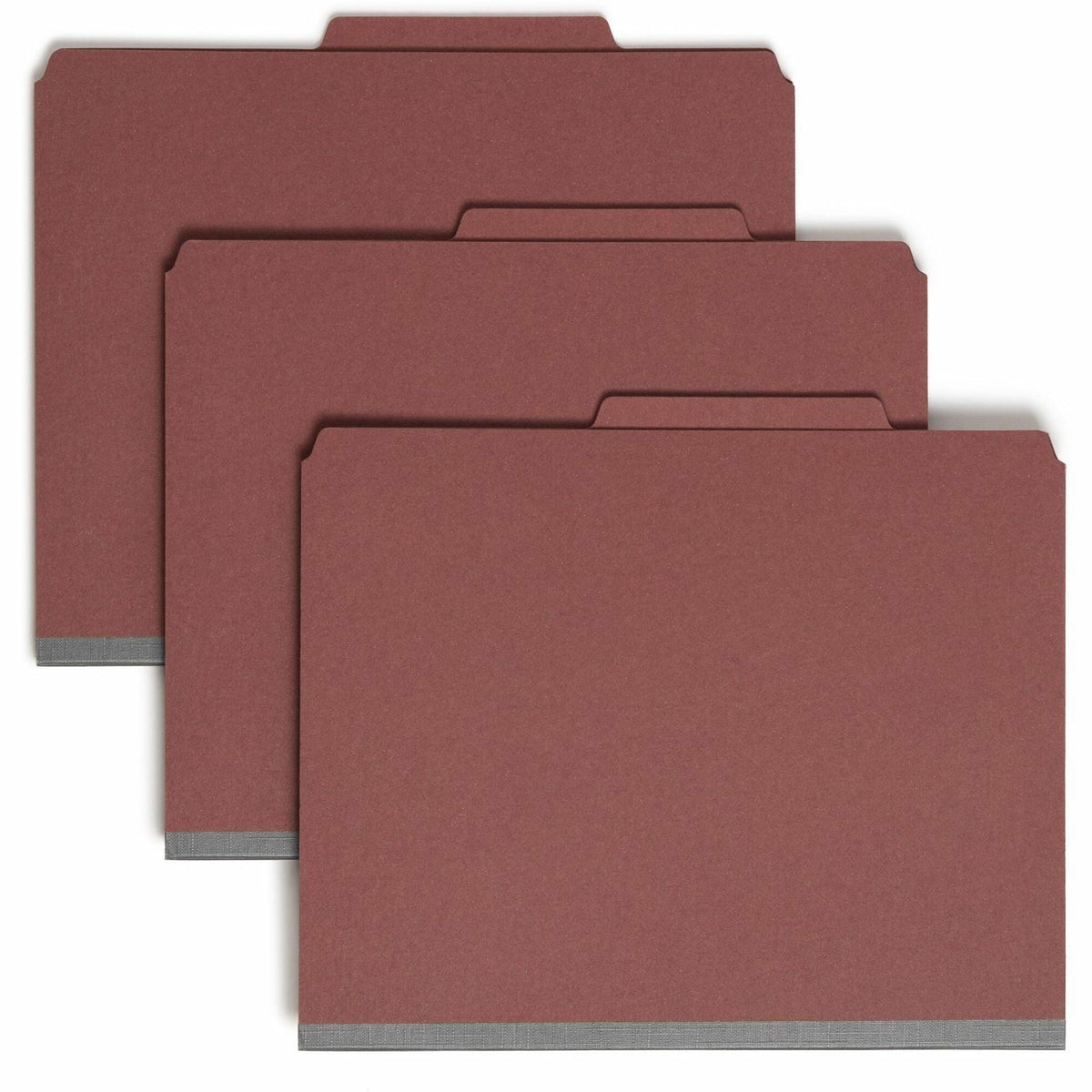 Smead SafeSHIELD 2/5 Tab Cut Letter Recycled Classification Folder - 2000