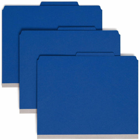 Smead SafeSHIELD 2/5 Tab Cut Letter Recycled Classification Folder - 2000