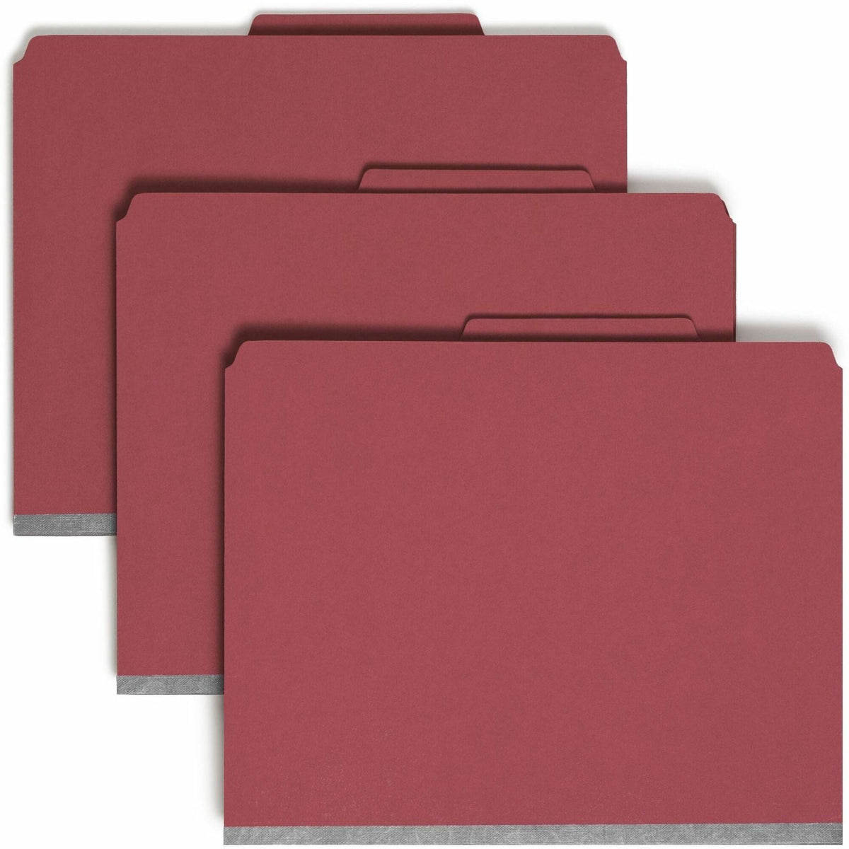 Smead SafeSHIELD 2/5 Tab Cut Letter Recycled Classification Folder - 2000