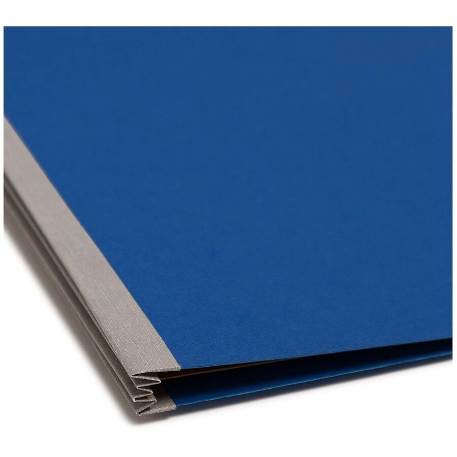 Smead SafeSHIELD 2/5 Tab Cut Letter Recycled Classification Folder - Bottom