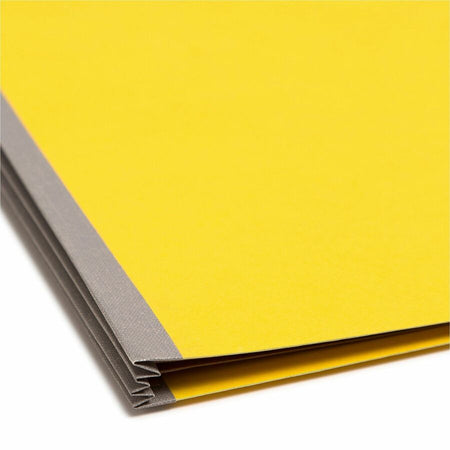 Smead SafeSHIELD 2/5 Tab Cut Letter Recycled Classification Folder - Bottom
