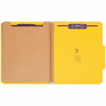 Smead SafeSHIELD 2/5 Tab Cut Letter Recycled Classification Folder - Alternate-Image1