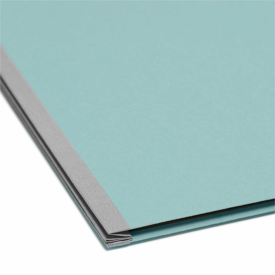 Smead SafeSHIELD 2/5 Tab Cut Letter Recycled Classification Folder - Bottom