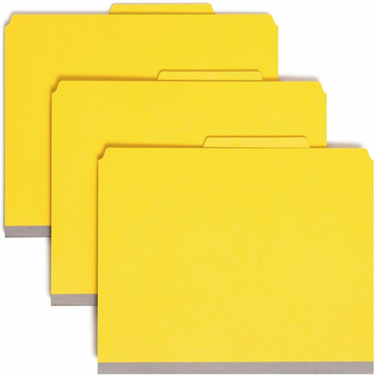 Smead SafeSHIELD 2/5 Tab Cut Letter Recycled Classification Folder - 2000