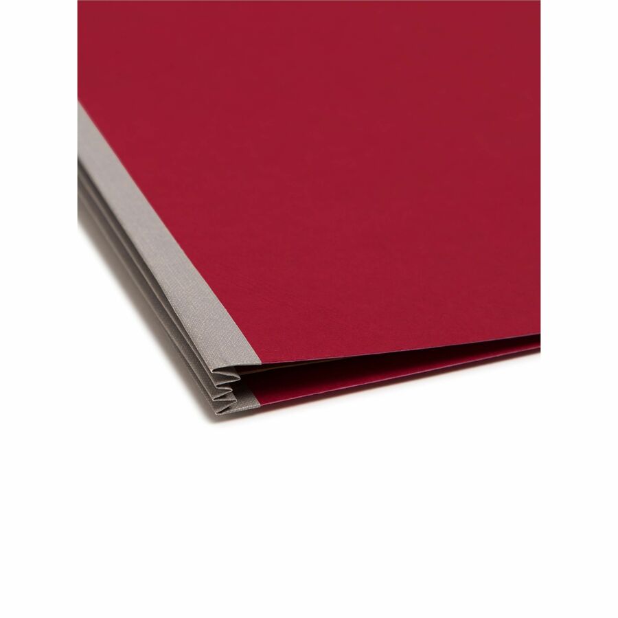 Smead SafeSHIELD 2/5 Tab Cut Letter Recycled Classification Folder - Alternate-Image2