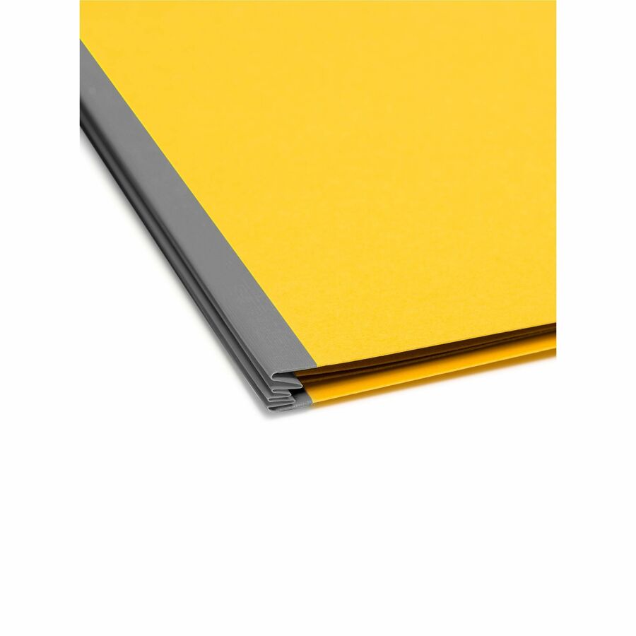 Smead SafeSHIELD 2/5 Tab Cut Letter Recycled Classification Folder - Alternate-Image2