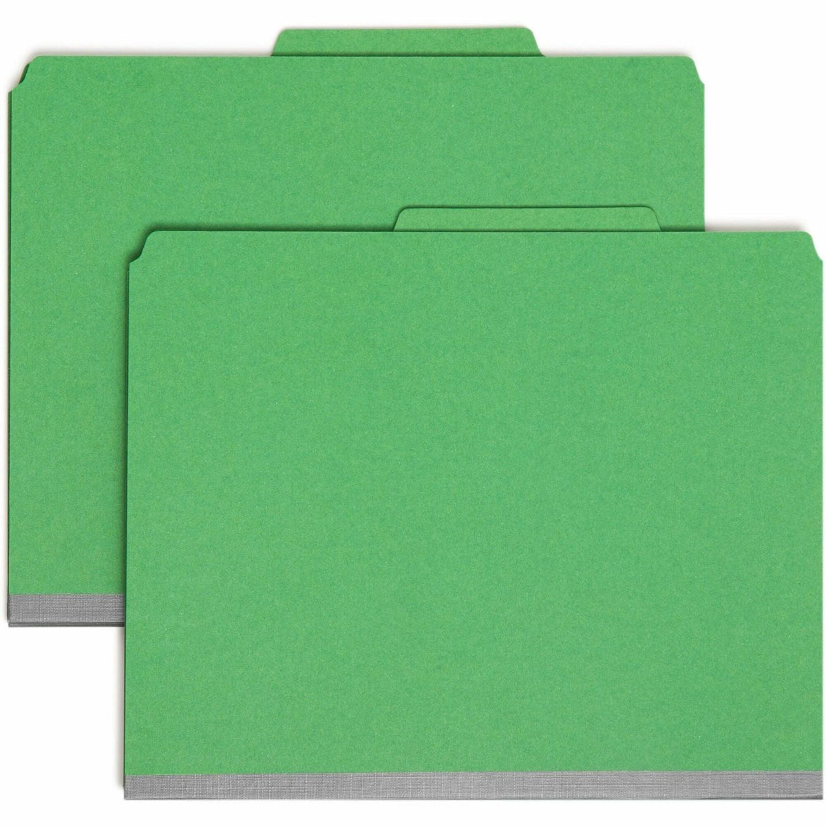 Smead SafeSHIELD 2/5 Tab Cut Letter Recycled Classification Folder - 2000