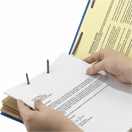 Smead SafeSHIELD 2/5 Tab Cut Letter Recycled Classification Folder - Alternate-Image4