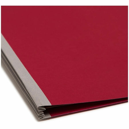Smead SafeSHIELD 2/5 Tab Cut Letter Recycled Classification Folder - Bottom