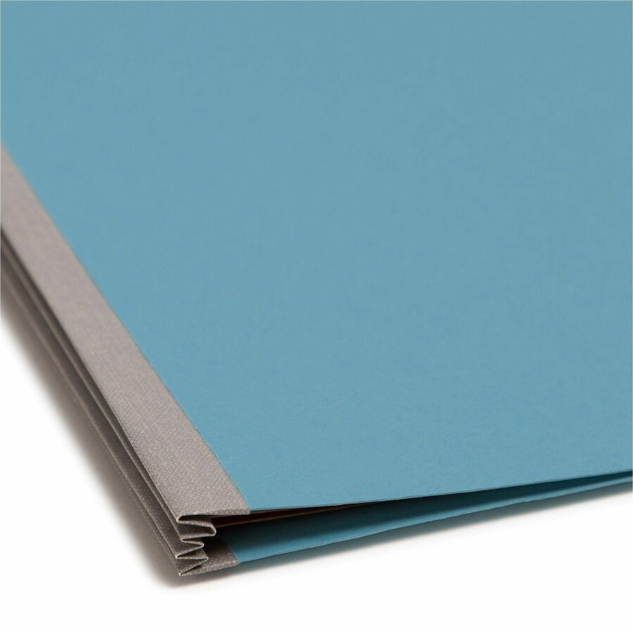 Smead SafeSHIELD 2/5 Tab Cut Letter Recycled Classification Folder - Bottom