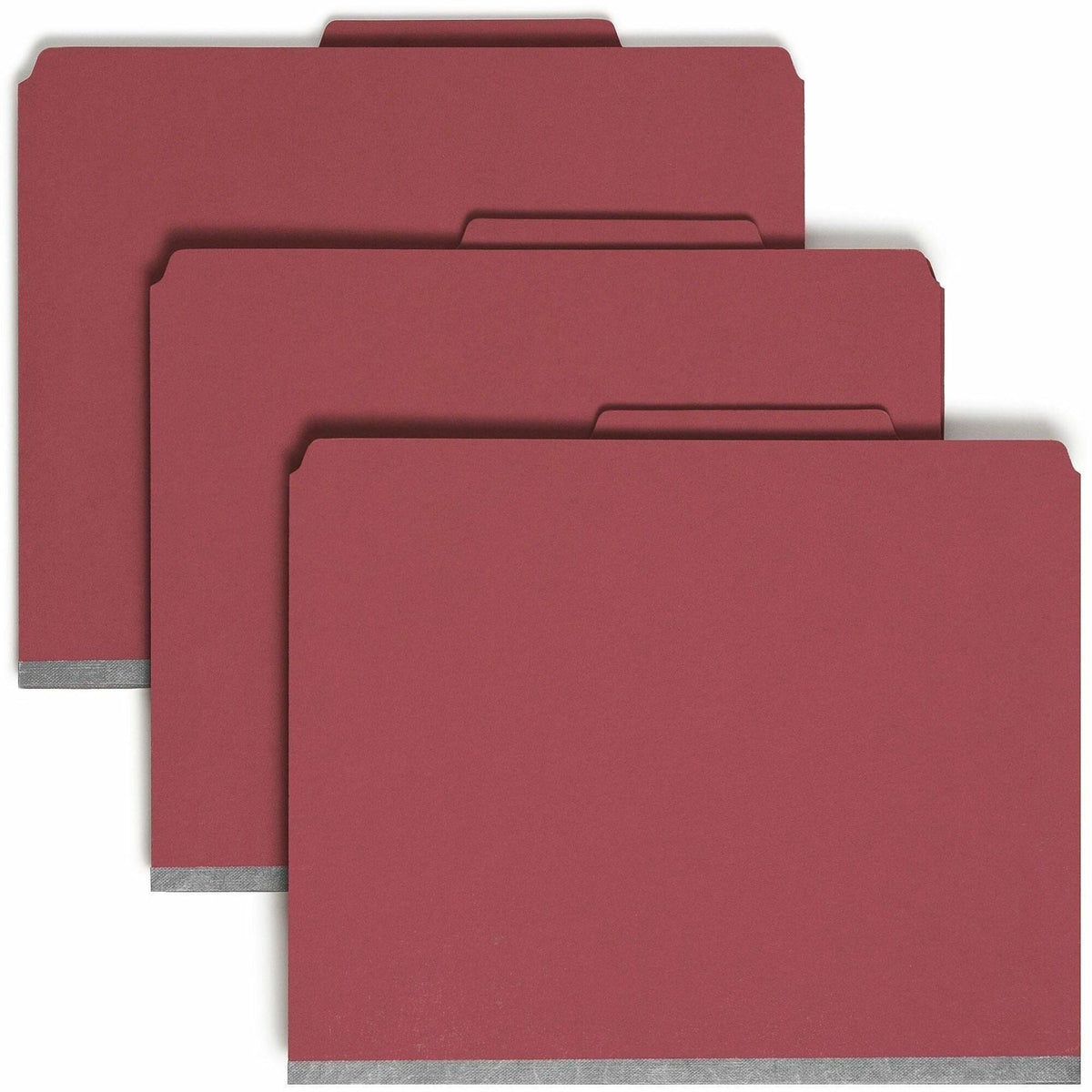 Smead SafeSHIELD 2/5 Tab Cut Letter Recycled Classification Folder - 2000