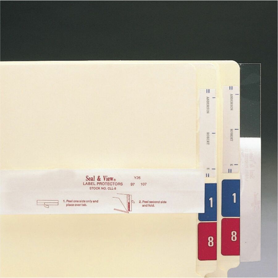 Smead Seal and View Label Protectors - Alternate-Image1