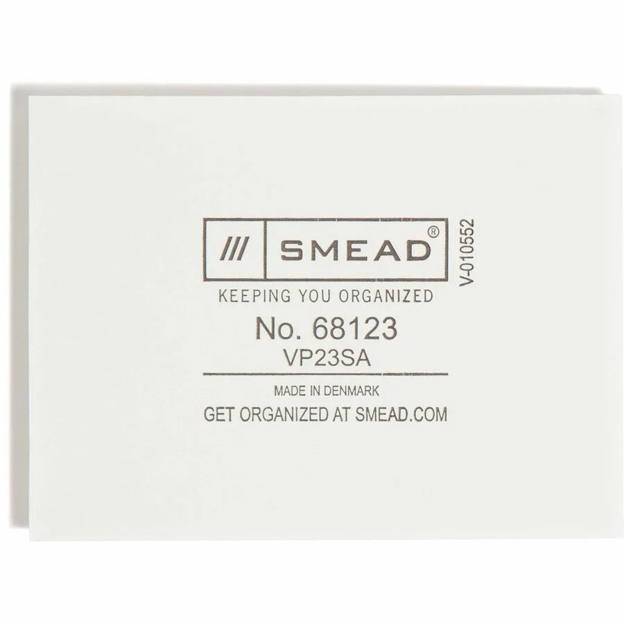Smead Self-Adhesive Pockets: Clear Poly 3’’ Length - 100/Box - Filing Jackets & Pockets