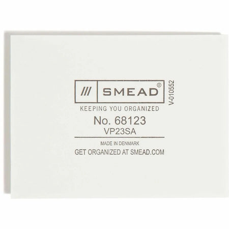 Smead Self-Adhesive Pockets: Clear Poly 3’’ Length - 100/Box - Filing Jackets & Pockets