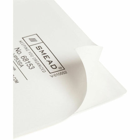 Smead Self-Adhesive Pockets - For 5 5/16’’ x 3 5/8’’ Sheet - Clear - Poly - 100 / Box - Filing Jackets &