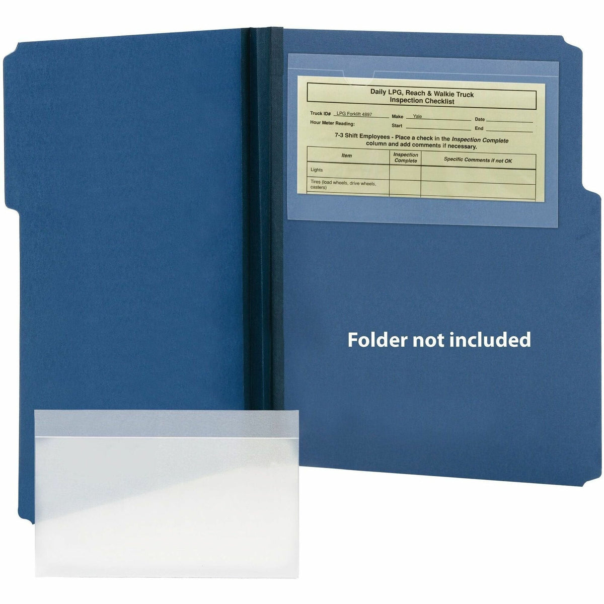 Smead Self-Adhesive Pockets - For 9’’ x 5 9/16’’ Sheet - Clear - Poly - 100 / Box - Filing Jackets &
