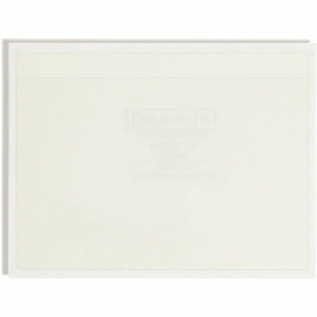 Smead Self-Adhesive Pockets - For 6 1/4’’ x 4 9/16’’ Sheet - Clear - Poly - 100 / Box - Filing Jackets &