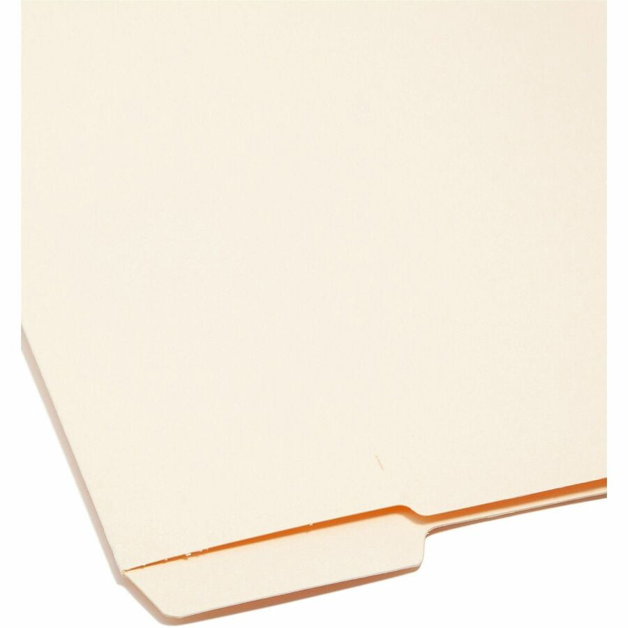 Smead Shelf-Master 1/3 Tab Cut Letter Recycled End File Folder - 8 1/2’’ x 11’’ - 3/4’’ Expansion - Location - Folders