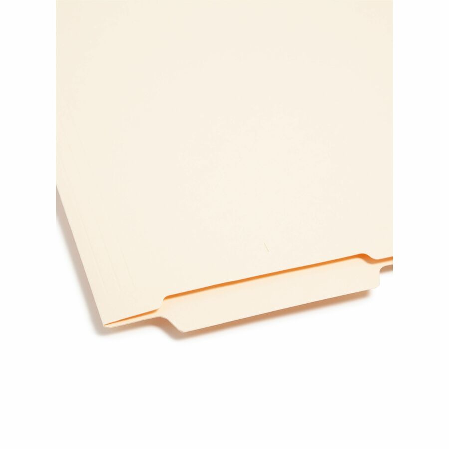 Smead Shelf-Master 1/3 Tab Cut Letter Recycled End File Folder - 8 1/2’’ x 11’’ - 3/4’’ Expansion - Location - Folders