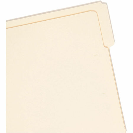 Smead Shelf-Master 1/3 Tab Cut Letter Recycled End File Folder - 8 1/2’’ x 11’’ - 3/4’’ Expansion - Location - Folders
