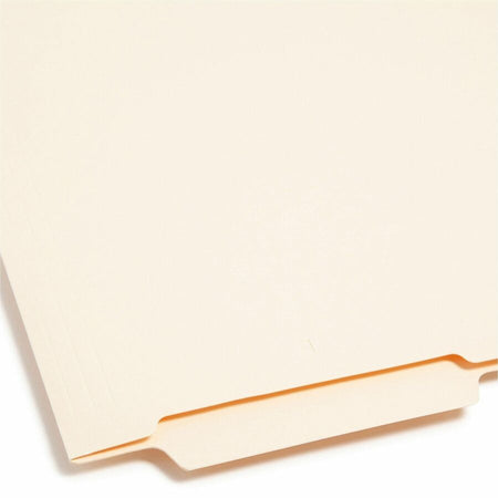 Smead Shelf-Master 1/3 Tab Cut Letter Recycled End File Folder - 8 1/2’’ x 11’’ - 3/4’’ Expansion - Location - Folders