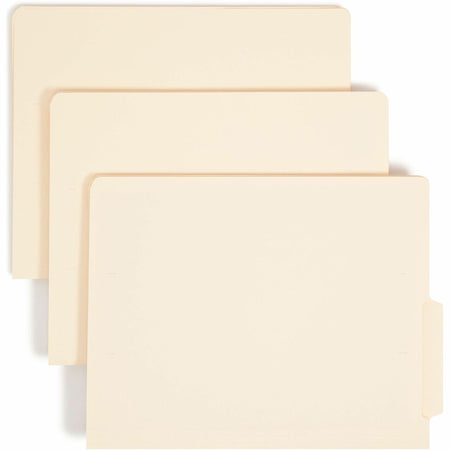 Smead Shelf-Master 1/3 Tab Cut Letter Recycled End File Folder - 8 1/2’’ x 11’’ - 3/4’’ Expansion - Location - Folders